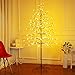 Bolylight LED Cherry Blossom Tree 6ft 208L and Indoor and Outdoor Decoration Lighted Tree for Bedroom/Party/Wedding/Office/Home Warm White