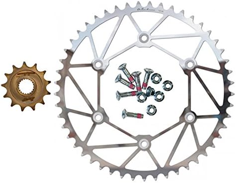 Dirt Tricks Ironman Front &amp; Rear Sprockets Kit - 13/47 - Yamaha WR250F, YZ125 , YZ250F