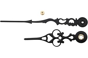 GENERIC Replacement Parts for Hermle Grandfather Clock Hands 3 7/8 INCH with Hand NUT Serpentine Mechanical Clock Making Parts