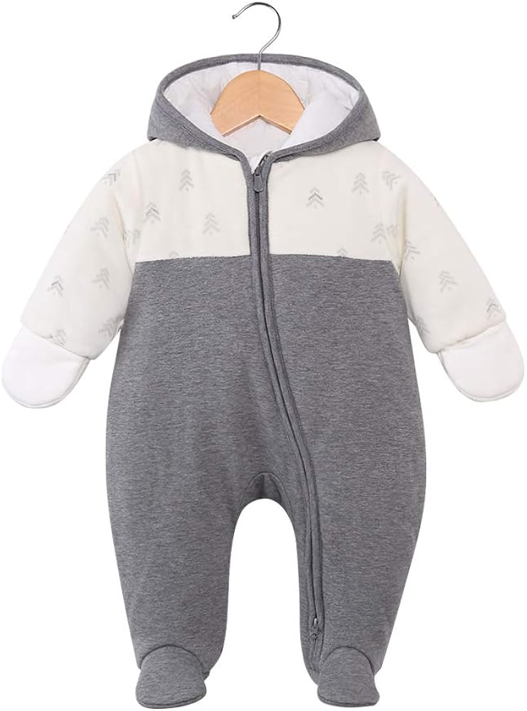 baby winter coat onesie