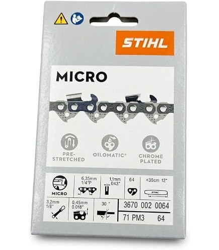 Amazon.com: STIHL Stihl 31320000060 Rapid Hexa Chain 3/8 1.6 mm 60