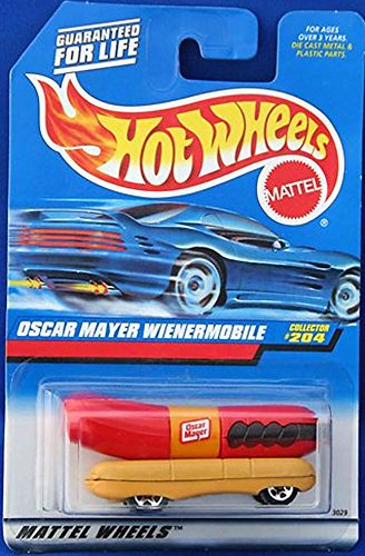Oscar Mayer Wienermobile Hot Wheels 1:64 Scale Collectible Die Cast Metal Toy Car Model  #204