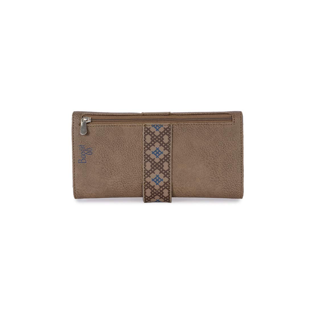 baggit women's wallet (smoke)
