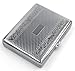 Retro Cigarette Case Victorian Style Metal Holder for Regular, King and 100's Size Credit Card Holder Pocket RFID Protective Security Wallet (Lin-L100)