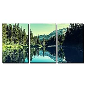 Glacier National Park Montana x3 Panels