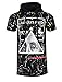 SCREENSHOTBRAND Mens Hip Hop Longline Premium Tee - Pullover Hooded Fashion T-shirt w/ Side Zipper
