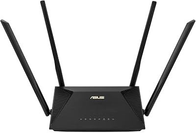 ASUS RT-AX53U AX1800 Wi-Fi 6 Dual-Band Router 802.11ax Black