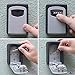 Key Lock Box Key Storage Box with Resettable Code for House Spare Keys Safe Box for Office Key Holder for Wall