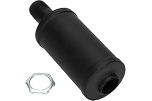 Automost Upgraded Exhaust Muffler Silencer for Predator 196cc 212cc 301cc 420cc Coleman CT200u Trail 200 BT200x CT100u CC100x Go Kart Mini Bike Massimo Baja MB200 KT196 GX160 GX200 Clone 6.5 HP Engine