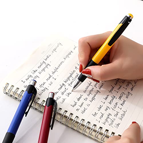 Bulk Pens Sikao Tiptop Retractable Ballpoint Pens Black Ink Medium