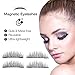 Magnetic False Eyelashes HotSan Reusable Dual Long 35mm Magnetic Eyelash Ultra Thin Magnetic Lashes No Glue Needed Pack of 4