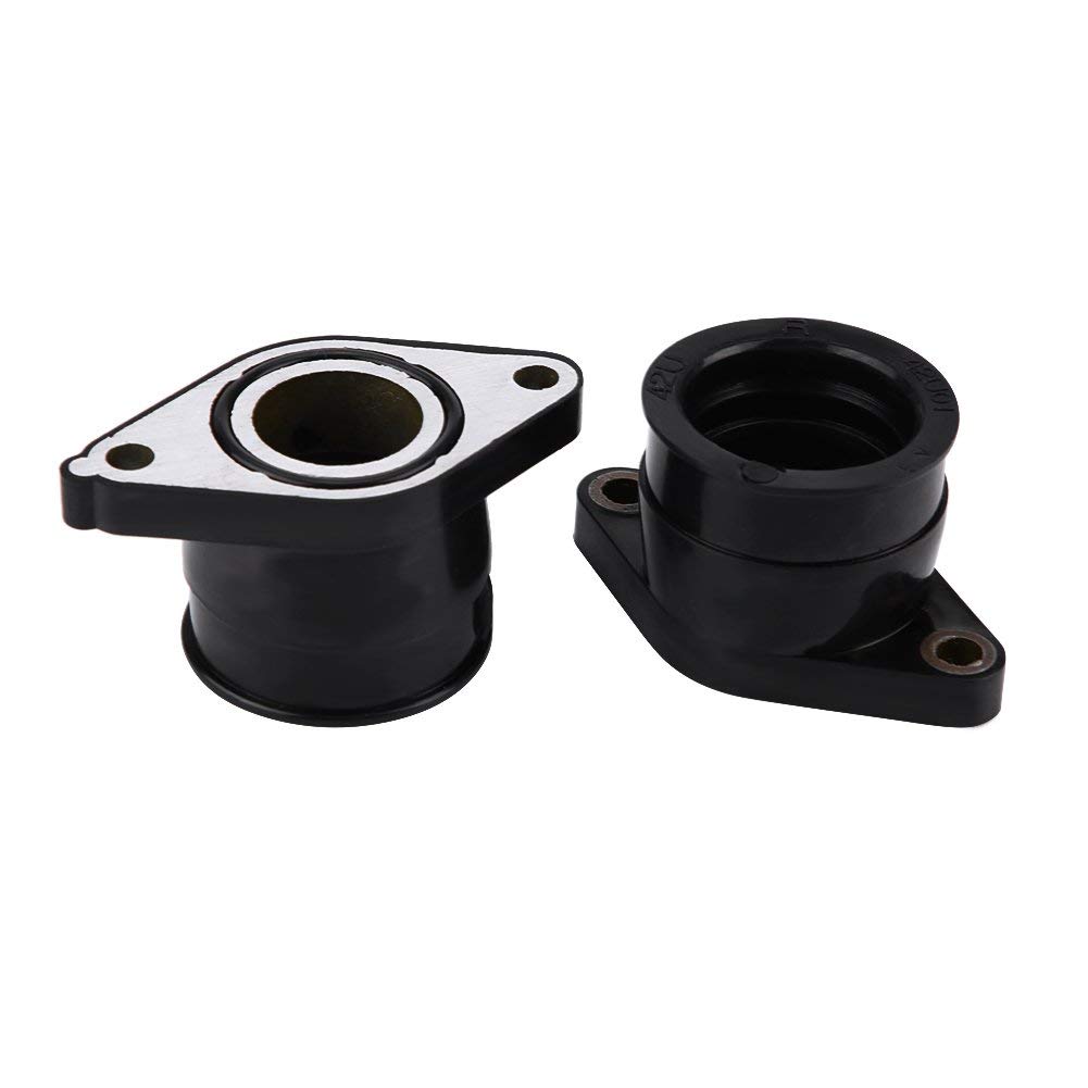 KIMISS Intake Boot,2Psc Carburetor Carb Intake Manifold Boot for 86-87 XT350 85-00 42U-13596-01-00