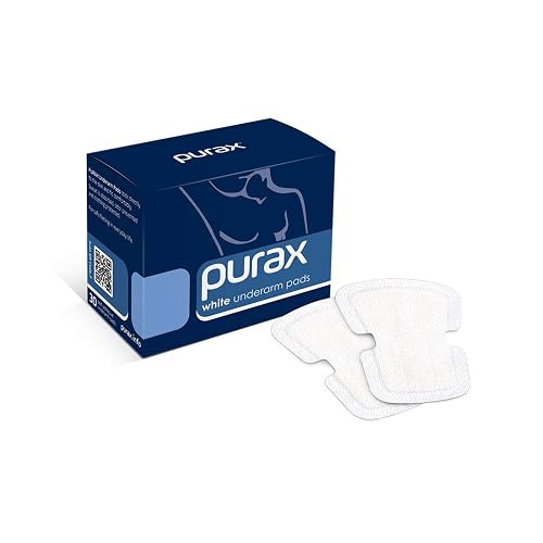 PURAX Pure Pads Antiperspirant Adhesive Underarm Pads, 30 Piece in ...