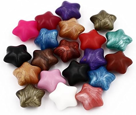 Kamidi 20pcs Star Shaped Wax Sealing Beads For Sealing Stamp Invitation Letter