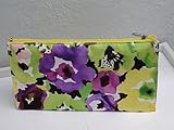New Clinique Pretty Floral Cosmetic Make up Fashion Purse Bag