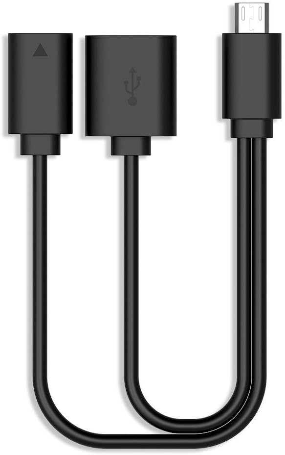 Rii F1 Micro USB Host OTG Adapter Cable Micro USB to USB For Smart TV Compatible Keyboards Logitech Keyboards and Nintendo Switch SNES NES Classic