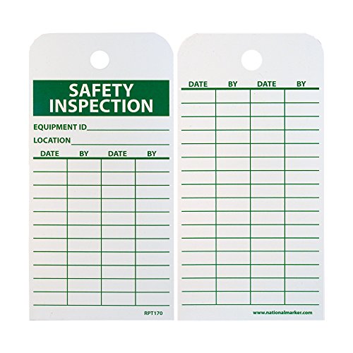 thumbnail image 2 of Snapklik.co : NC RPT146G Danger - Out Of Service Tag 3 In. X 6 In. 2 2 of 10