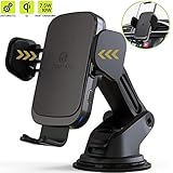 ZeeHoo Wireless Car Charger Mount, Auto-Clamp 7.5W/10W Qi Fast Charging, Air Vent Wireless Charger Holder Compatible iPhone Xs/Xs Max/XR/X/8/8 Plus, Samsung Galaxy S10/S10+/S9/S9+/S8/S8+/S7