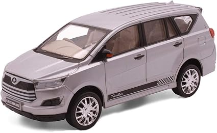Amisha Gift Gallery Centy Toys Car New Innova Crysta Pull Back Toy Model for Kids Sliver (Color May Vary as per Availability) (Sliver)