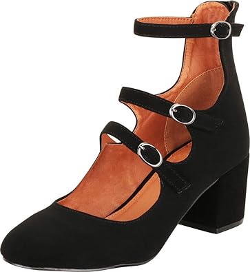 strappy mary jane heels