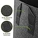 MEARTEVE 10 Pack 10 Gallon Premium Grow Bags, Heavy Duty Nonwoven Fabric Plants Pots with Handles, Indoor & Outdoor Grow Containers for Vegetables and Fruitsthumb 2