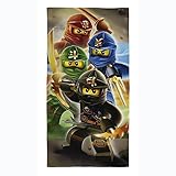 Lego Ninjago Quadrant Towel