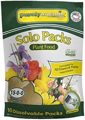 Purely Organic Products 0.5 lb. Indoor/Outdoor Water Soluble Plant Food Solo Packs