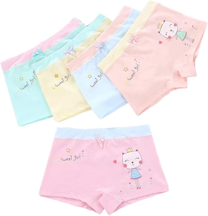 Core Pretty Meisjes Katoenen Ondergoed Zachte Jongen Shorts Kids Boxer Slip Slipje Pack Van 5 S Amazon Nl