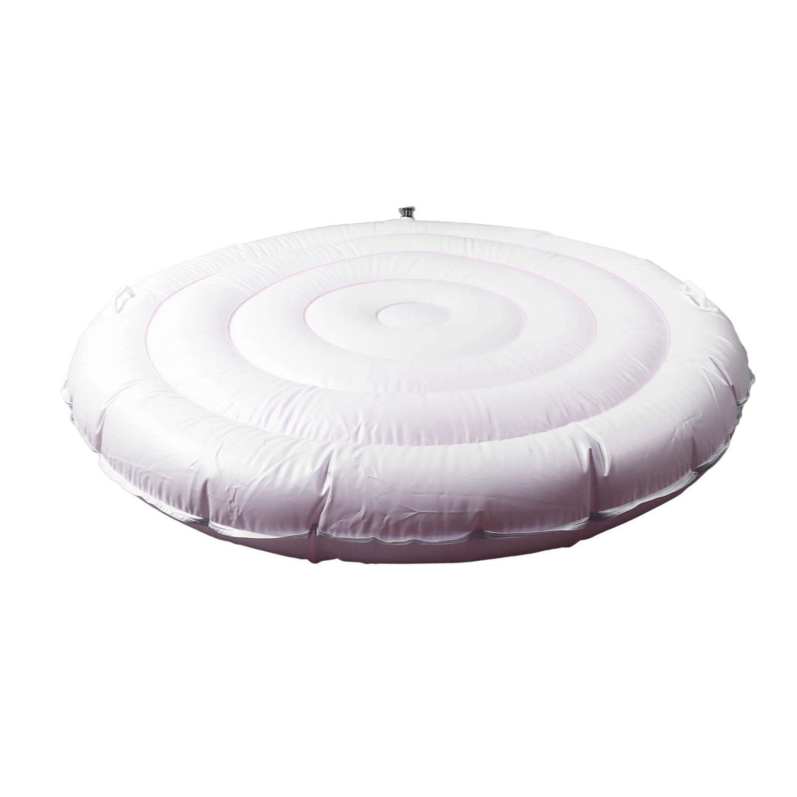 4.5ft Inflatable Hot Tub Cover, Round Universal Rapid Inflation Insulated Lid - Perfect for Outdoor Spa Protection, Dust & Debris Filtration, Energy Efficiency