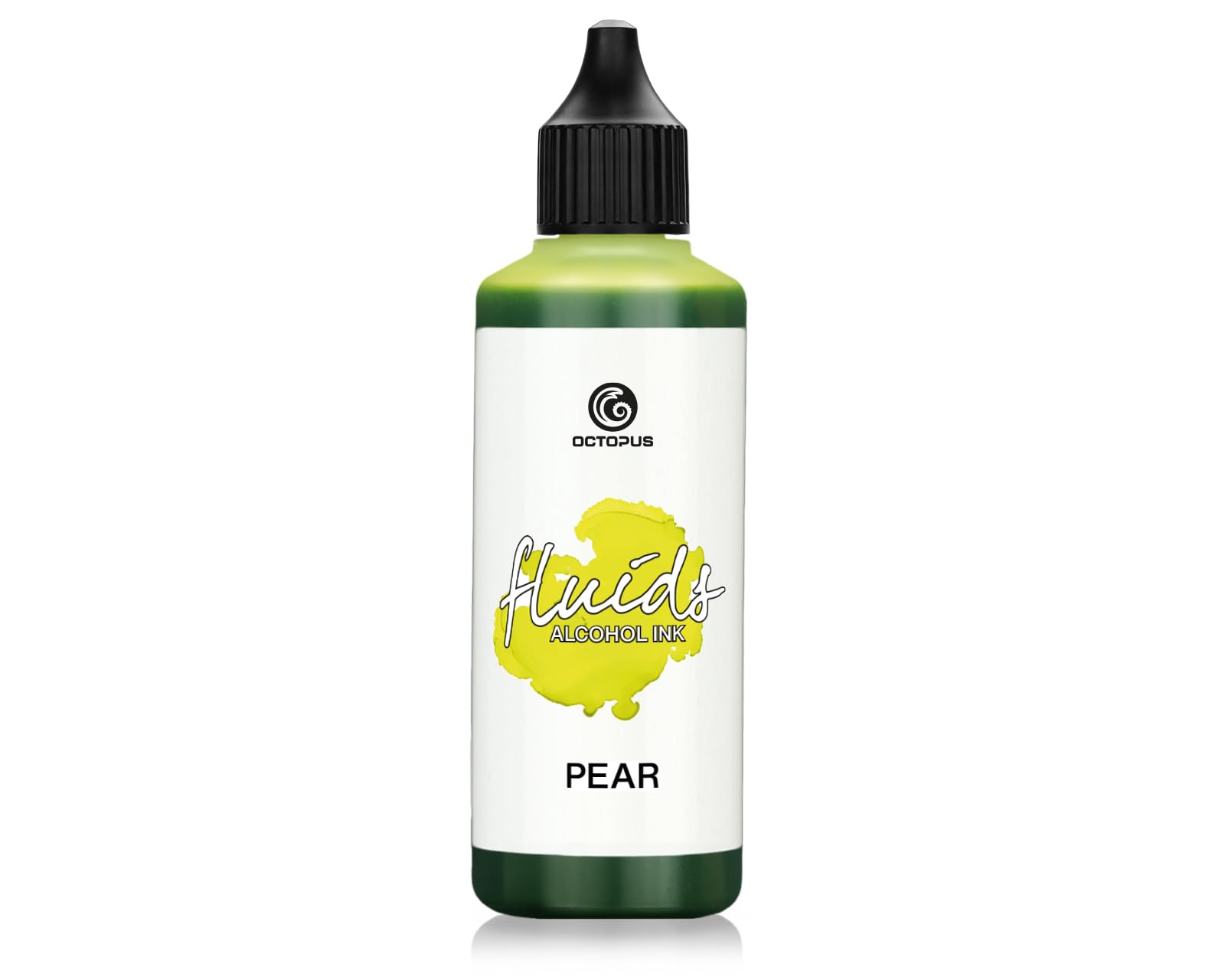 100 ml Fluids Alcohol Ink PEAR for Fluid Art and Resin, Green
