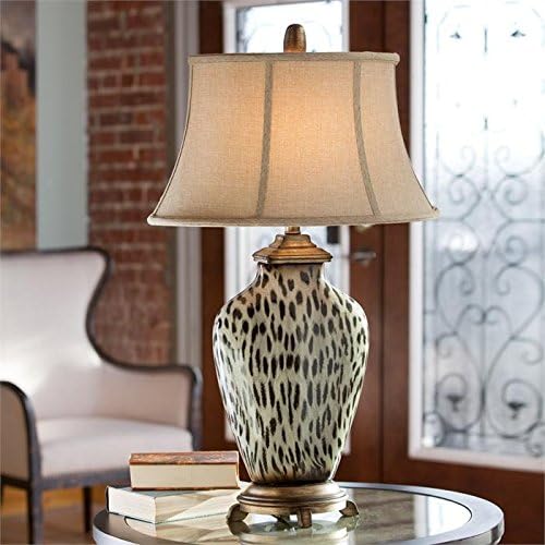 leopard table lamp