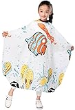 Child Hair Cutting Cape, Kids Shampoo Cape Waterproof Capes