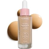 MCoBeauty Miracle Hyaluronic Tinted Serum - 2-3 Light | Hydrating Skincare Foundation, Hyaluronic Acid, Buildable Coverage, Dewy Finish, Vegan &amp; Cruelty Free