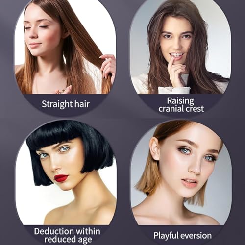 Go Brush Pro, Cordless Hair Straightener Brush, Portable Rechargeable Heated Styling Brushes Rechargeable Heated Styling Brushes (1)