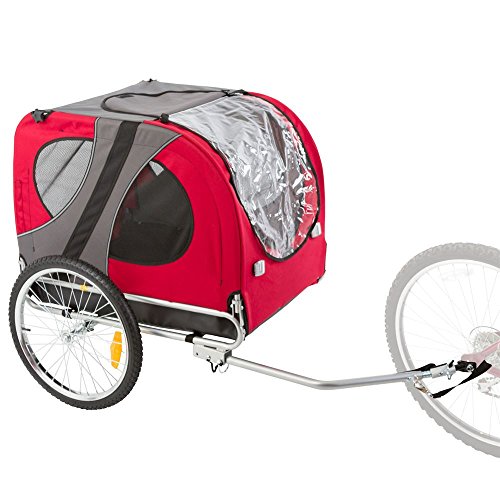 Lucky Dog Red PullBehind Dog Bicycle Trailer Pet Carrier Pricepulse