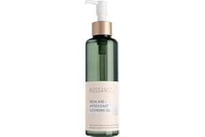 BIOSSANCE Squalane + Antioxidant Cleansing Oil. Lightweight Facial Oil Cleans Deep into Pores, Removes Makeup and Hydrates Skin. For all Skin Types