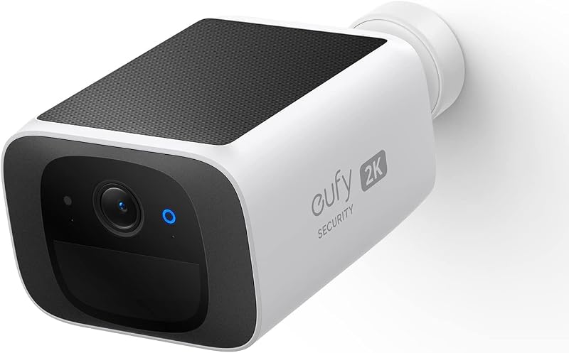 eufy Security SoloCam S220 Solar Wireless Security Camera 2K, No Monthly Fee,