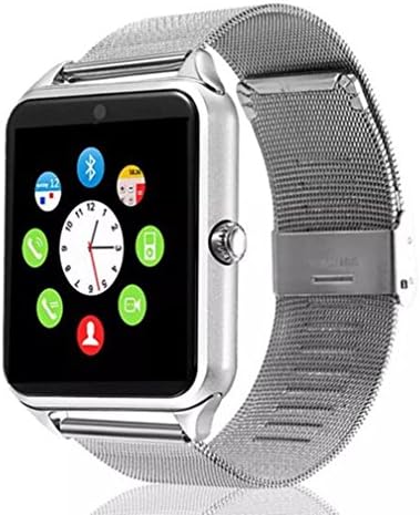 Smart Watch With Camara Touch Screen,OURSPOP Bluetooth SmartWatch, Smart Wrist Watch,Unlocked Watch Cell Phone With 2G GSM Camera Call reminder for Android iPhone Men Women Boys Girls