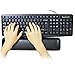 OIF Keyboard Wrist Rest Support, Ergonomic Wrist Cushion Pad with Memory Gel Foam for Computer/Notebook/Laptop, Perfect Relieve Tool for Office Worker and Gamer