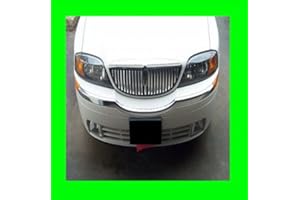 312 Motoring fits Lincoln LS 2000-2006 Chrome Grille Grill KIT 00 01 02 03 04 05 06 2001 2002 2003 2004 2005 Sport LSE Ultimate Luxury