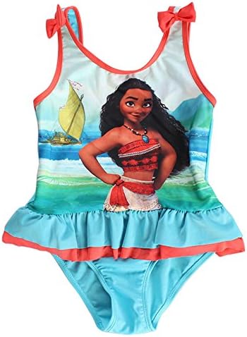 Wengift Moana One-Piece Girls¡¯Princess Swimsuit Swimming Dress