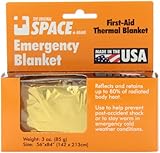 Grabber - The Original Space Brand Emergency Survival Blanket - Gold/Silver