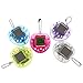 Misright 3Pcs Cute Heart Shape LCD Virtual Digital Pet Electronic Game Machine with Keychain (Random Color)thumb 1