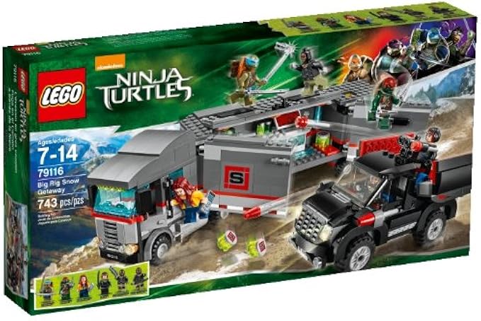 LEGO Ninja Turtles 79116 Big Rig Snow Getaway