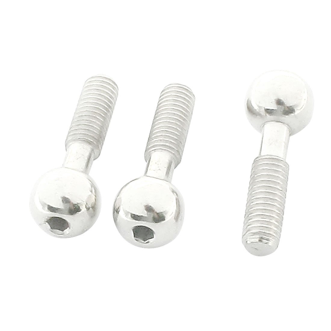 3PCS Helicopter Spare Parts Steel Ball Head Screw M5 x 25 x 9 x 2.5mm