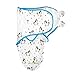 Swaddle Blanket Adjustable Infant Baby Wrap Set 3 Pack Unicorn Rainbow Cupcake