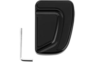 TCMT Airflow Large Brake Pedal Pad Fit For Harley Touring 1980-2025 Road Glide Special FLTRXS Electra Street Road Tri Glide FLHR Softail 1986-2014 Trike 2008-2025