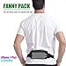 USHAKE Running Belt with Extender Belt, Bounce Free Pouch Bag, Fanny Pack Workout Belt Sports Waist Pack for Apple iPhone Samsung Note Galaxy in Running Walking Cycling-05BK