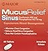 [2 Pack of 60] Mucus Relief PE Generic for Mucinex Sinus Congestion IR Tablets 60 Count
