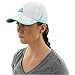adidas Women's Adizero II Cap, White/Easy Green/Shock Mint, One Size